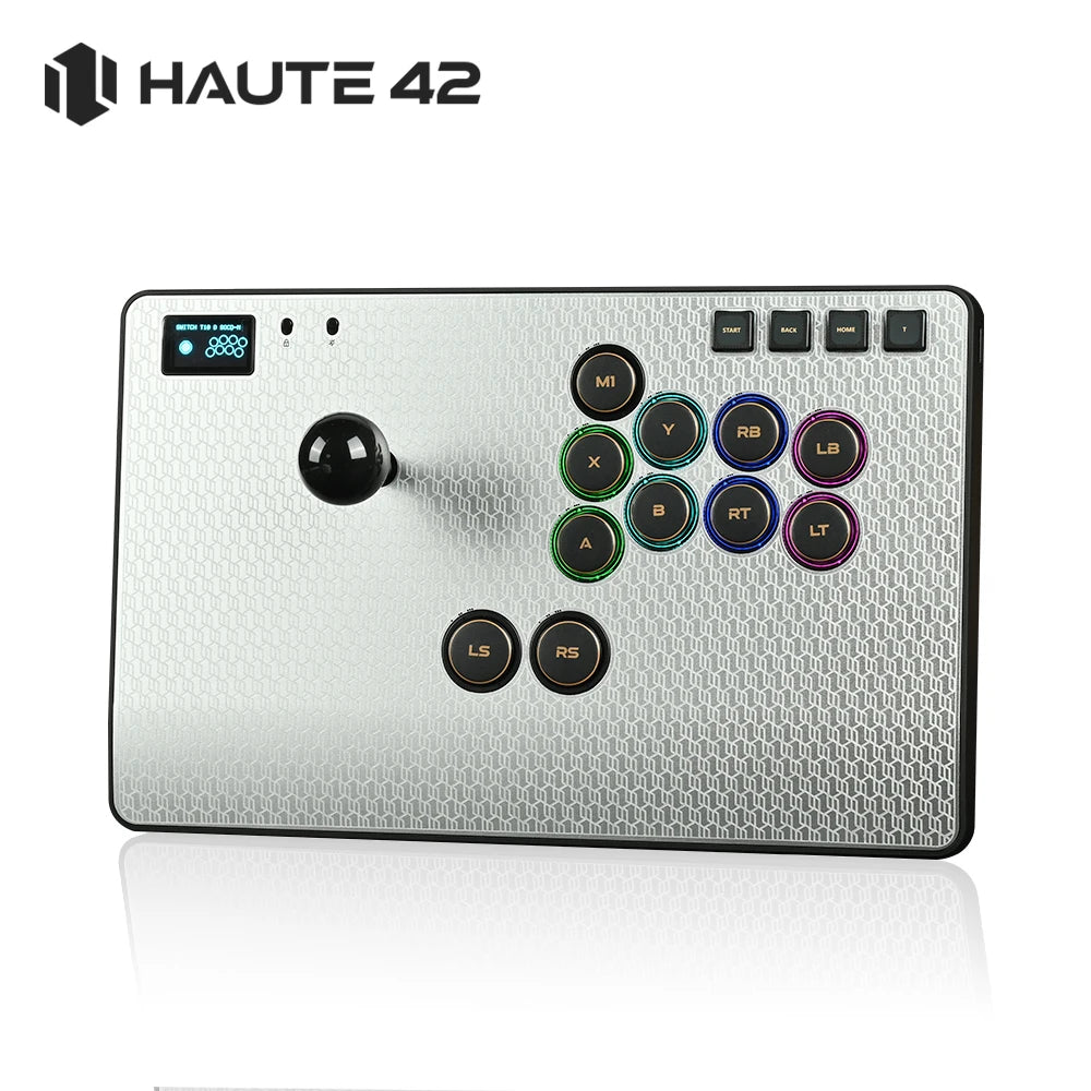 Haute42 C-AS Magnetic Aluminum Alloy Arcade Fight Stick Hitbox Controller For For PC/PS4/PS5 Joystick Arcade Hitbox FightStick
