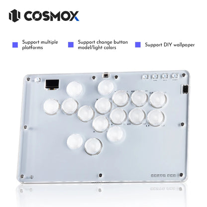 Haute42- COSMOX Anniversary Mini Hitbox Leverless Controller For PC/ PS4/PS5 Switch Arcade Joystick Fighting Stick Controller