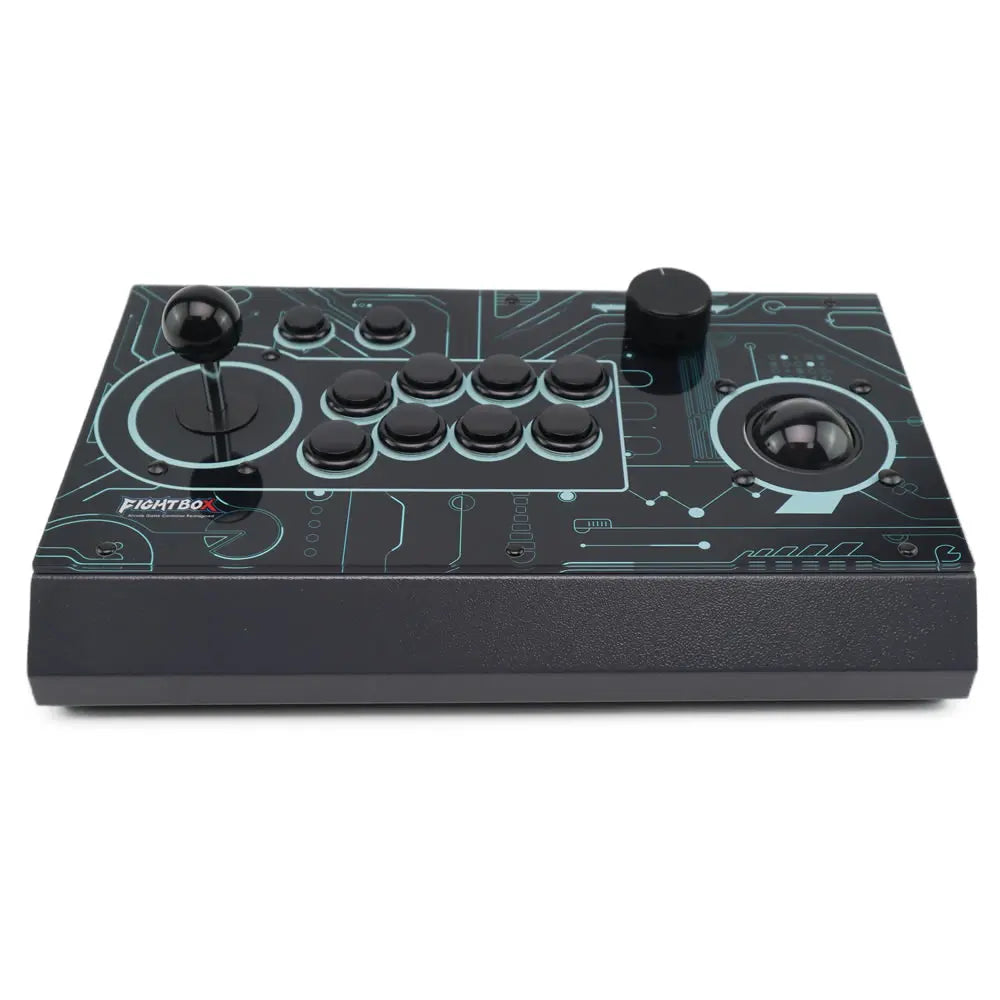 FightBox R10-PRO Arcade Fight Stick With Trackball & Spinner