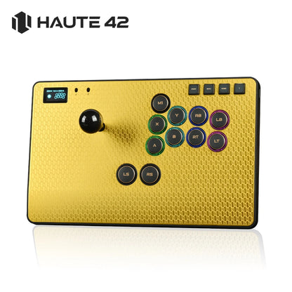 Haute42 C-AS Magnetic Aluminum Alloy  Arcade Fight Stick Hitbox Controller For For PC/PS4/PS5 Joystick Arcade Hitbox FightStick