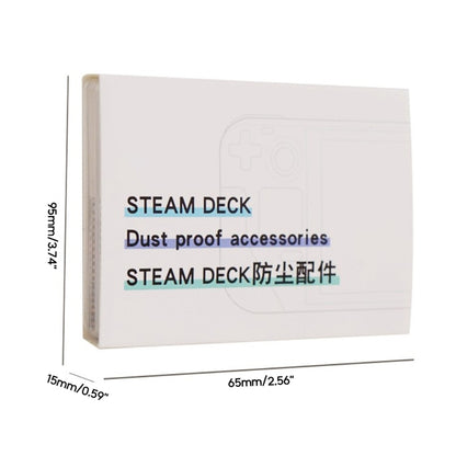 26 in 1 Gaming Accessories Set Host Protections Kit Including Dust Filters & Button Trackpad Stickers for Steam Deck