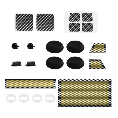 26 in 1 Gaming Accessories Set Host Protections Kit Including Dust Filters & Button Trackpad Stickers for Steam Deck