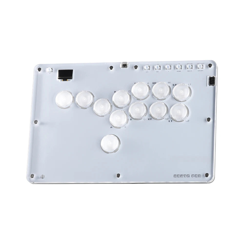 Haute42- COSMOX Anniversary Mini Hitbox Leverless Controller For PC/ PS4/PS5 Switch Arcade Joystick Fighting Stick Controller