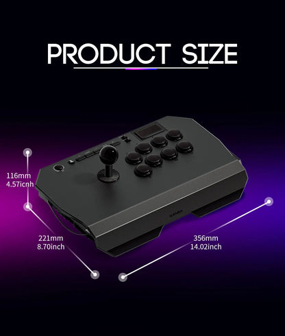 QANBA Drone 2 Arcade Joystick Fighting Stick for PS5 PS4 PC