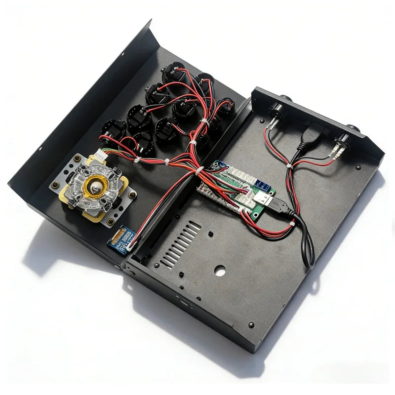 USB Wired Raspberry Pi Hitbox Arcade Controller Support PC360/Android/Switch/XBOX/ ONE/PS3/PS4/PS5 Fight Stick Arcade