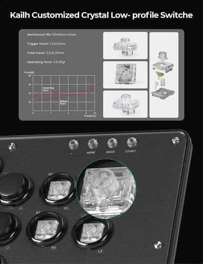 Haute42 U16 Leverless FightStick