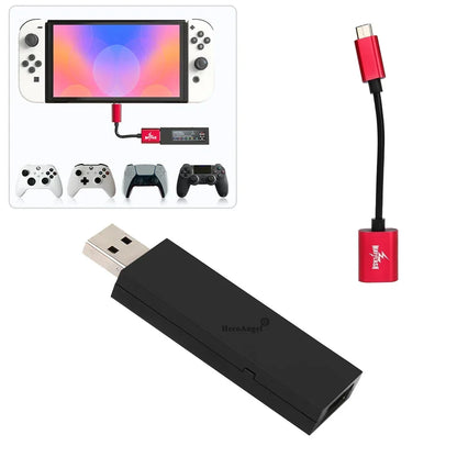 NEW For Mayflash Magic S Pro 2 USB Wireless Controller Joypad for Switch Pro / Fight Stick Gamepad Adapter for Xbox Series X/S