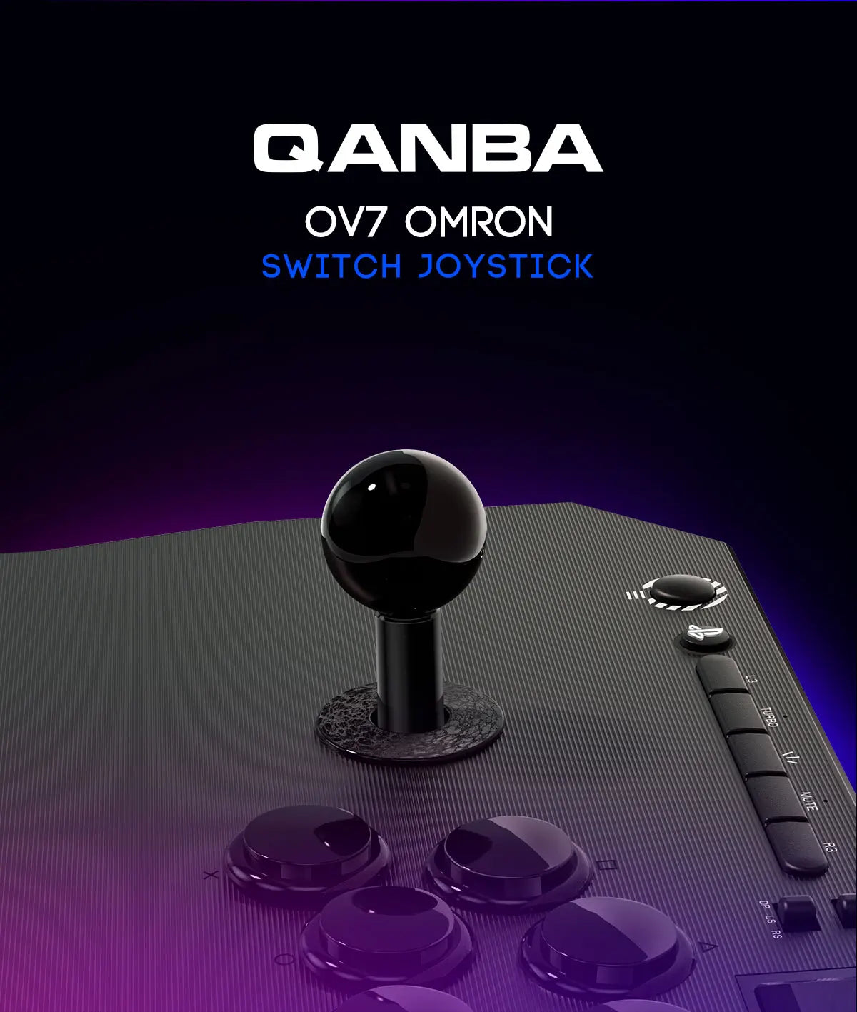 QANBA Drone 2 Arcade Joystick Fighting Stick for PS5 PS4 PC