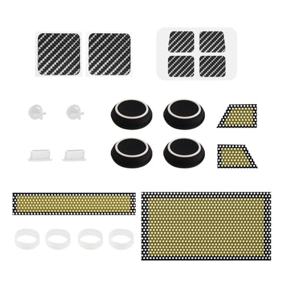 26 in 1 Gaming Accessories Set Host Protections Kit Including Dust Filters & Button Trackpad Stickers for Steam Deck