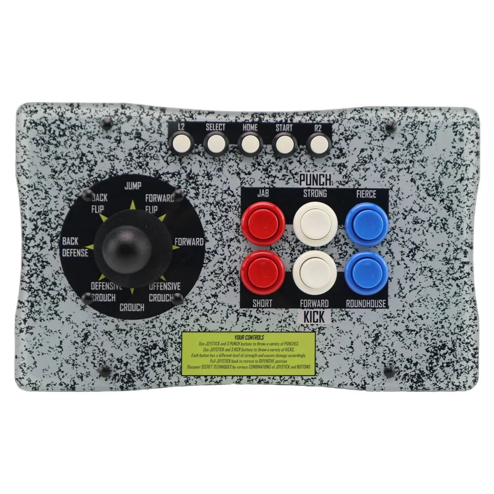 Classic retro game controller FightBox R8-SF2 American Street Fighter Layout RP2040 Advanced Breakout Board For PC/PS4/SWITCH
