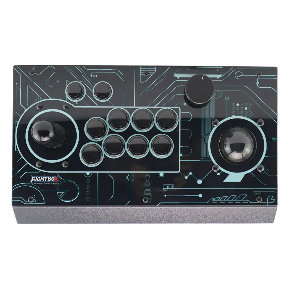 FightBox R10-PRO Arcade Fight Stick With Trackball & Spinner