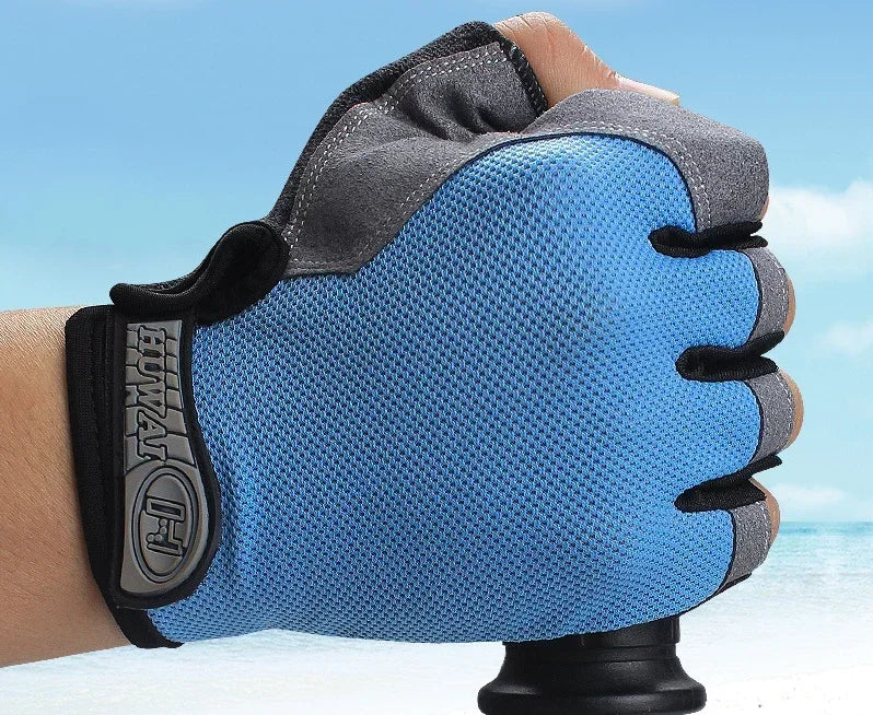 Fingerless Gym Training Gloves for Men Women Cycling Gloves Sports Fitness Motorcycle Mtb Anti-slip Gloves Bicycle Accessories