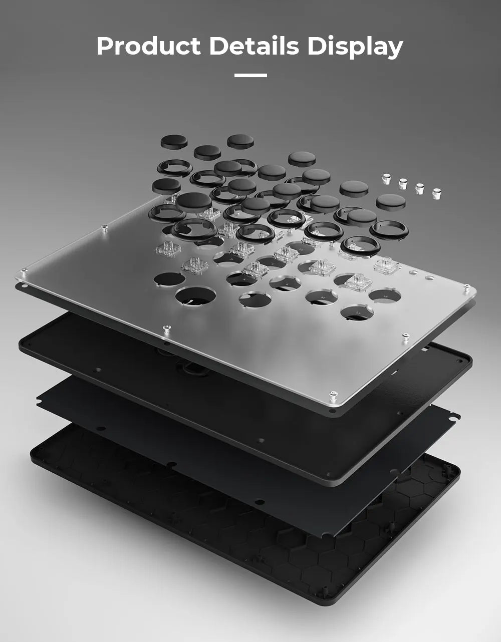 Haute42 U16 Leverless FightStick