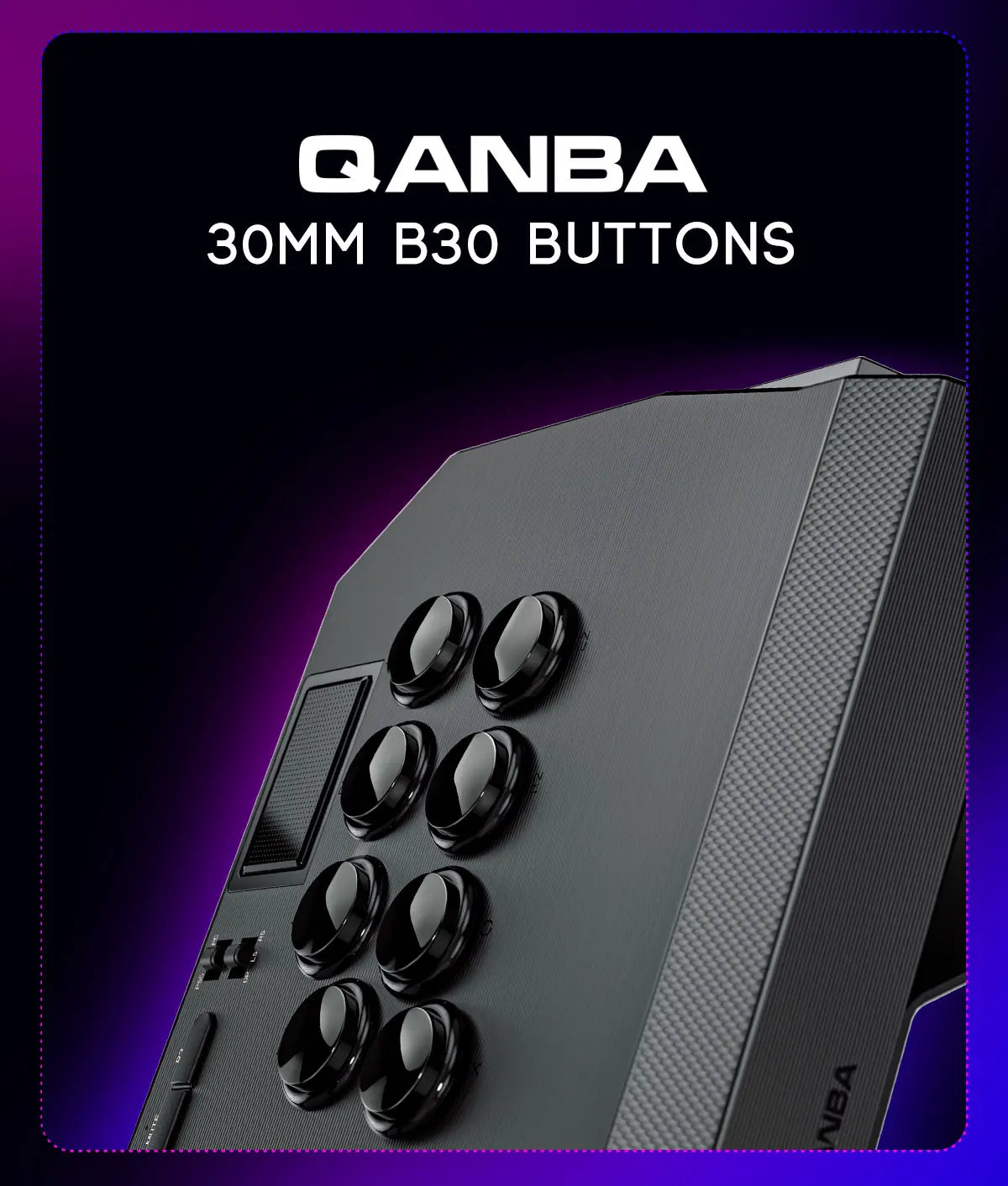 QANBA Drone 2 Arcade Joystick Fighting Stick for PS5 PS4 PC