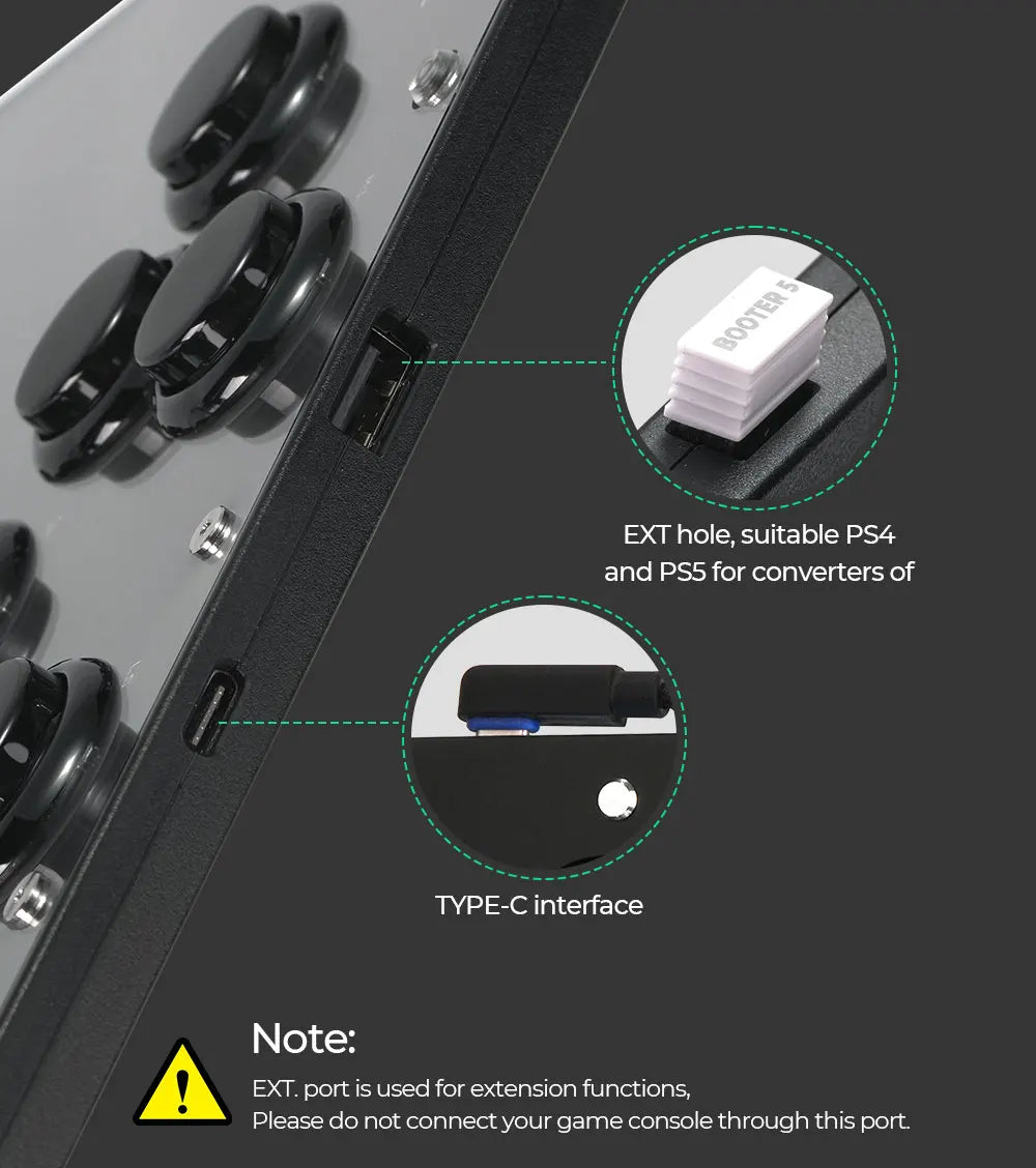Haute42 U16 Leverless FightStick